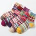 2025Winter Thickened Socks, Women's Warm Wool Socks, Retro Artistic Women's Socks 2025_viptrois.com