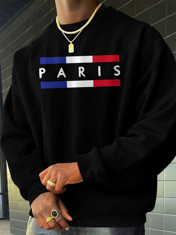 Autumn And Winter Men's Top Sweatshirt Loose And Comfortable Warm And Hooded Sweatshirt Men's Clothing_viptrois.com