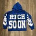 Letter Print Zipper Cardigan Casual Personality Trend High Street Hip Hop Style Men And Women Sweatshirt_viptrois.com