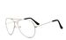 Unisex Korean glasses frame, fashionable retro flat glasses, pilot frog glasses_viptrois.com
