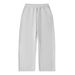 Men's Clothing Unisex Embroidered Sweatpants - Oversized Letter Print Joggers, Streetwear Wide-Leg Lounge Pants_viptrois.com
