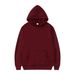Pure Pure Blank Custom Z Unisex Solid Color Sweatshirt Printed European Size Loose Casual Hoodie Sports Shirt_viptrois.com