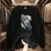 Men's Clothing Sweater New Round Neck Long Sleeve Spring And Autumn Fashion Men And Women's Clothing Loose Bottoming Shirt Inner Wear Tops_viptrois.com