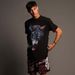 Men's foreign trade summer new men's fashion beach shorts hole cloth fabric multi-color sports four-quarter pants for men_viptrois.com