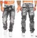 Men's Jeans Casual Top Line Pants Straight Leg Men's Pants Hip Hop Jeans_viptrois.com