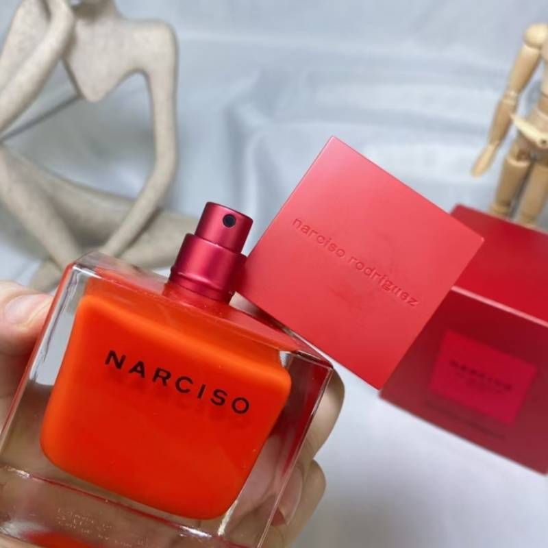 Hot Brand Logo Version NARCISO RODRIGUEZ Women's Perfume EAU DE PARFUM 100ml Women's Favorite Fragrance Red Spray High-quality Gift Of The Same Name_viptrois.com