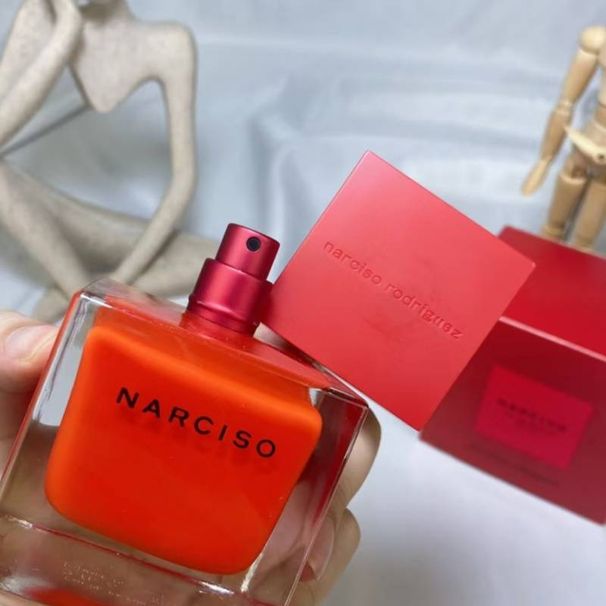 Hot Brand Logo Version NARCISO RODRIGUEZ Women's Perfume EAU DE PARFUM 100ml Women's Favorite Fragrance Red Spray High-quality Gift Of The Same Name_viptrois.com