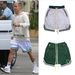 Men's Hip Hop Trendy Casual Pants Large Size Loose Sports High Street Five Quarter Basketball Shorts_viptrois.com