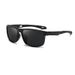 Men's Polarized Sunglasses Black Full Frame Riding Driving Mirror Fishing Glasses HD Sports Square Frame PC Sunglasses Bright_viptrois.com