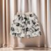 Men's Summer Casual Straight Leg Graffiti Fashion Shorts Trendy Versatile Five Point Pants Beachwear_viptrois.com