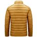 Men's Lightweight Quilted Jacket With Stand Collar, Slim Fit Casual Winter Coat For Youth (Multiple Colors & Sizes)_viptrois.com