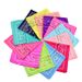 Unisex Polyester 54x54 cashew nut flower amoeba square Hip Hop hop riding bandana sunflower seed flower handkerchief_viptrois.com