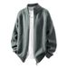 Men’s Textured Knit Sweater – Slim Fit Pullover With Minimalist Design (Black/Charcoal/Deep Green/Gray, Sizes M-3XL)_viptrois.com