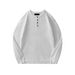 Monochrome Man- Spring Autumn New Henry Collar Long Sleeve Knitted Sweater For Men, Light And Mature Slim Fit Business Thin Style,_viptrois.com