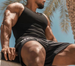 Summer Cotton Slim Fit Tank Top Men's Style Tough Guy Trendy Ribbed Sports Versatile Sleeveless T-Shirt_viptrois.com