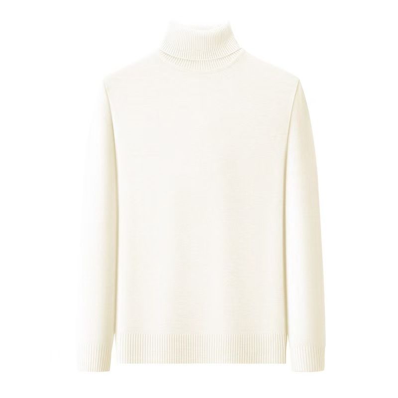 2025High End Chenille For Men's Casual And Thickened Integrated Plush Warm Knit Base Sweater Winter Trend_viptrois.com