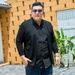Men's Clothing Plus Size Two Piece Sweater Cardigan Fat Guy Long Sleeved T Shirt Shirt Collar Lapel Jacket_viptrois.com
