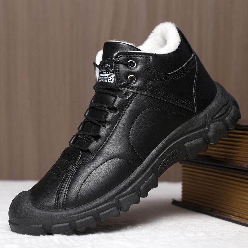 Winter 2025.1 Men's Shoes: Fashionable Soft-soled, Soft-top, Fleece And Thickened Cotton Shoes_viptrois.com