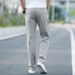 Pure Cotton Casual Pants For Men, Spring And Autumn 2025 New Style Loose Straight-leg Pants, Winter Fleece Business Men's Large-sized Pants_viptrois.com