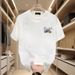 Extra Large Plus Cotton T-shirt Fat Brother Fashion Sports Comfortable Loose Versatile Short Sleeve_viptrois.com