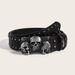 Demon's Hand ~ Dark Skull Claw Niche Jeans Decoration Trendy Casual Belt_viptrois.com