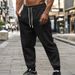 Hot Selling Men's Casual Pants 25 Cross Border Men's Clothing New Sports Jacquard Knitted Trousers Breathable Fashion Trend_viptrois.com