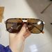 Vintage Männer Frauen Große Sonnenbrille Männer Platz Shades Marke Designer Unisex Sonnenbrille Schwarz Objektiv Männlich Weiblich Sonnenbrille UV400_viptrois.com