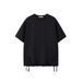 "Men's Korean Streetwear T-Shirt – Trendy Distressed Round Neck Tee | Minimalist & Edgy Summer Top"_viptrois.com