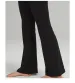 Lycra fabric High Waist Flared Thin Yoga Pants Naked Feel Women Elastic Workout Gym Running Sportwear_viptrois.com