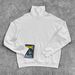 Men's Clothing Heavyweight Fleece-Lined Hoodie – High Neck Unisex Thermal Sweatshirt (6 Neutral Tones,Brushed Interior For Winter Warmth)_viptrois.com