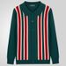 2025d Clothing Men's Spring Thin Knit Business Casual Long Sleeve Striped Polo Shirt SY0127_viptrois.com