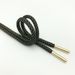 Premium Gold-Thread Round Shoelaces With Metal Tips - 100cm To 180cm Lengths For Sneakers, Boots & Casual Shoes_viptrois.com