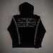 Ins European American Wholesale Personalized Printed Zipper Sweatshirt And Sweatpants Set Hoodie Retro Jacket Street_viptrois.com