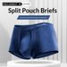 Pulse Scrotum Support Pouch Bullet Style Separate Bottom Underwear Men's U-Convex Youth Boxer Briefs Wholesale_viptrois.com