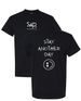 Camiseta Algodón Estampada Stay Another Day OG, Ropa Hombre, Original, Streetwear, Camiseta Casual Redondo, Manga Corta,_viptrois.com