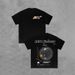 Cross Border Trendy Streetwear T Shirt For Men, Featuring A Sci Fi Planet Print On The Front And Back, Casual Black Short Sleeved Top._viptrois.com