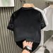2025 Summer New Short Sleeved T-shirt Men's Ins Brand Hip Hop Korean Version Hot Diamond Round Neck Half Sleeve Clothes_viptrois.com