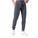 Men's Clothing Sports Pants Casual Pants Sweatpants Drawstring Loose Cuffs Solid Color Trousers Fitness Training Pants_viptrois.com