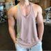 Men's Clothing Summer Sports Fitness Vest For Men Quick Drying Large Elastic Training Waistcoat Iron Running Top_viptrois.com