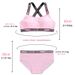 Mother & Kids Girls Bra Set Girls Tube Top Sling Beautiful Back Triangle Development Period Cotton_viptrois.com