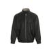 American Cleanfit Stand Collar Jacket For Men And Women PU Leather Motorcycle Trend Brand Couple Short Coat Autumn New_viptrois.com
