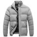 Men’s Winter Puffer Jacket – Slim Fit Quilted Coat | Stand Collar & Zip Closure | Lightweight Polyester Fill | Streetwear Essential (M-5XL)_viptrois.com