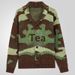 Pure Foreign Trade New Men's Clothing Autumn Winter Camouflage Jacquard Sweater Turn-down Collar Slim Fit Knitted Jacket Coat_viptrois.com