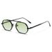 Polygonal Small Frame Sunglasses - Retro Fashion For Men & Women (2025 New Style, UV Protection)_viptrois.com