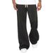 Men's Clothing Spring And Summer High Street Double Line Hip Hop Breasted Sports Casual Pants Men's Loose West Coast Cashew Flower Wide Leg Trousers_viptrois.com