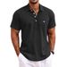 Men's Hawaiian Short Sleeve Beach Shirt Cross Border Lapel Men's Shirt_viptrois.com