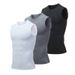 Men's quick-drying sports vest Basketball fitness vest sleeveless summer casual sweat absorption solid color sportswear_viptrois.com