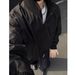 Men's Clothing Flight Jacket Short Baseball Jacket Loose Stand Collar Top_viptrois.com