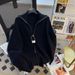 Pure Autumn Winter Thickened Cardigan Sweater Jacket Men Zipper Casual Trendy Brand Japanese Retro Hong Kong Style Cool_viptrois.com