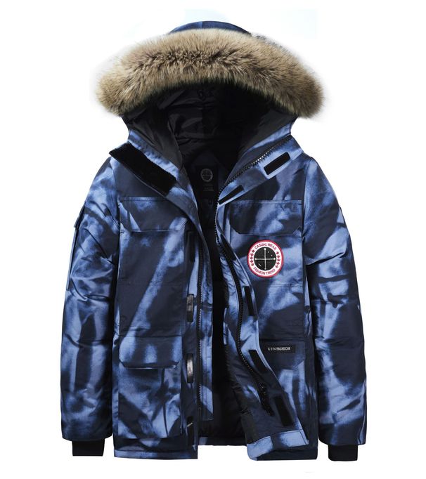 Men's Clothing Loose Cotton-padded Clothes Men's Extra Large Size Cotton-padded Jacket Coat Windproof Warm Hooded Cotton-padded Jacket_viptrois.com